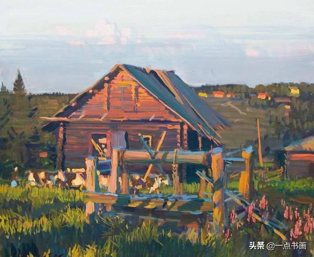 美术学院#阿巴库莫夫：被誉为俄罗斯的金笔，其画笔下都是净化的世界