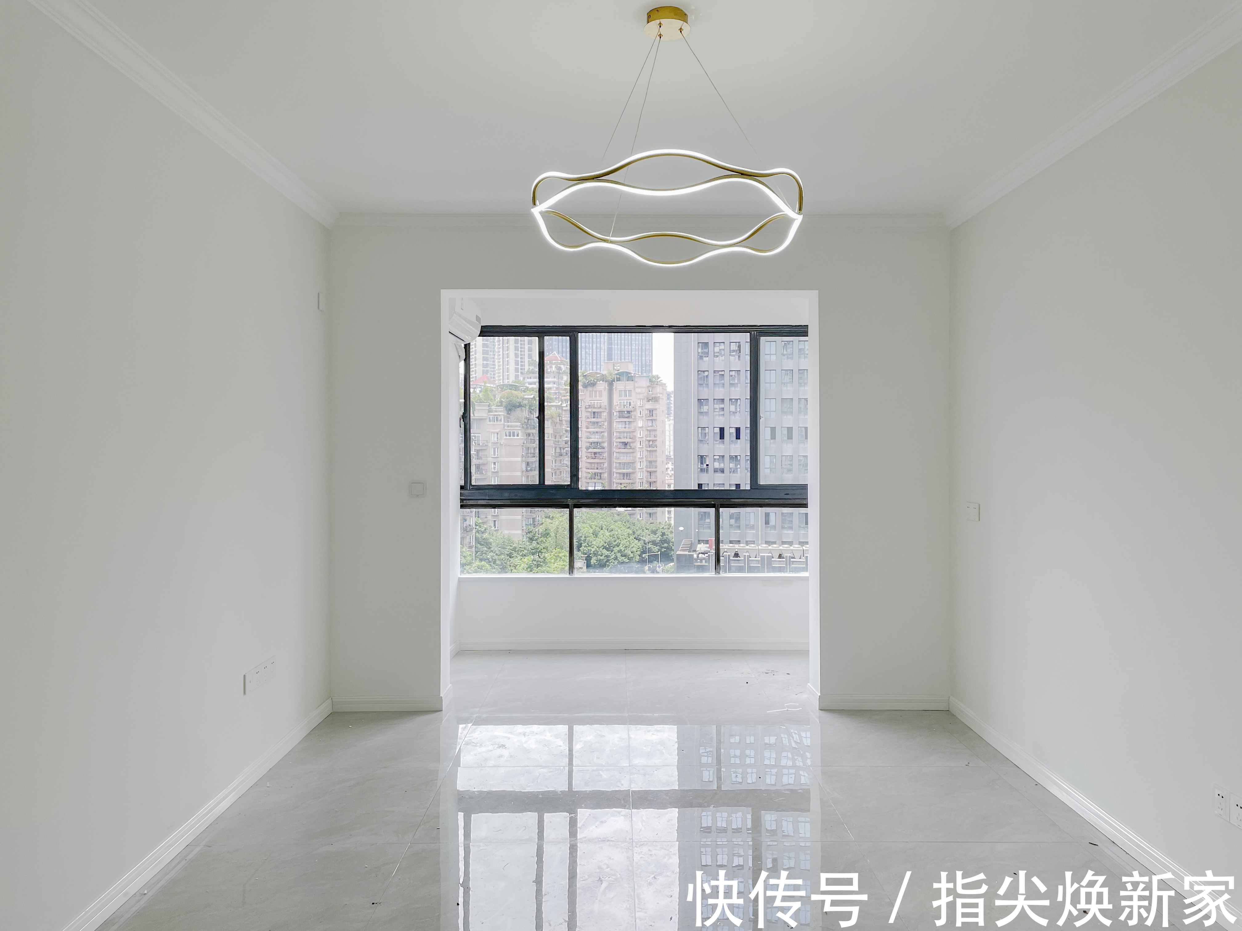 阳光100|【旧房改造】重庆江北五里店【阳光100】57㎡改造前后对比效果