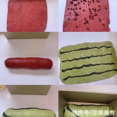 步骤|100个吐司练习No.39 颜值在线的西瓜吐司??超详细步骤