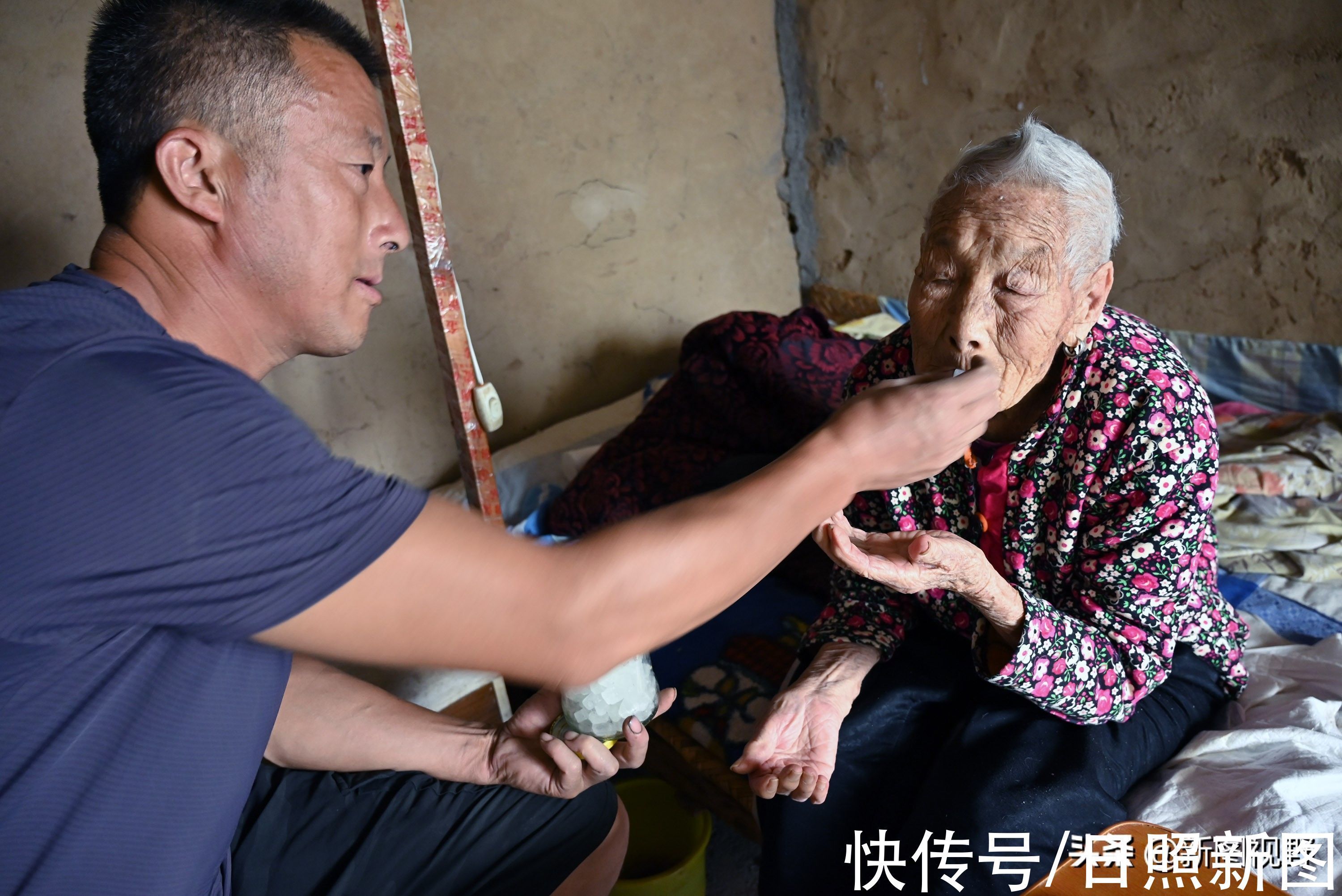 百岁奶奶|104岁奶奶，从没去过医院，养生方法极其简单，长寿秘诀人人都会