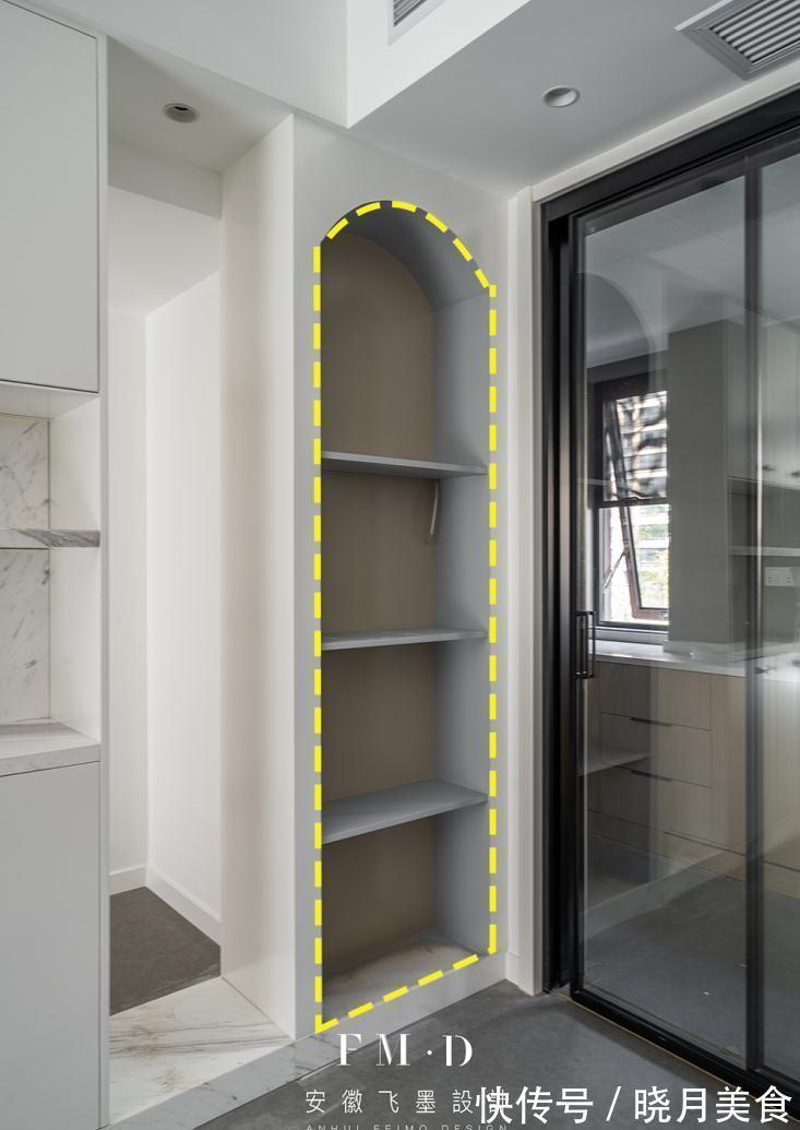 解决办法|开门见厅,对门装三段式餐边柜,也是玄关隔断,升级设计3倍实用