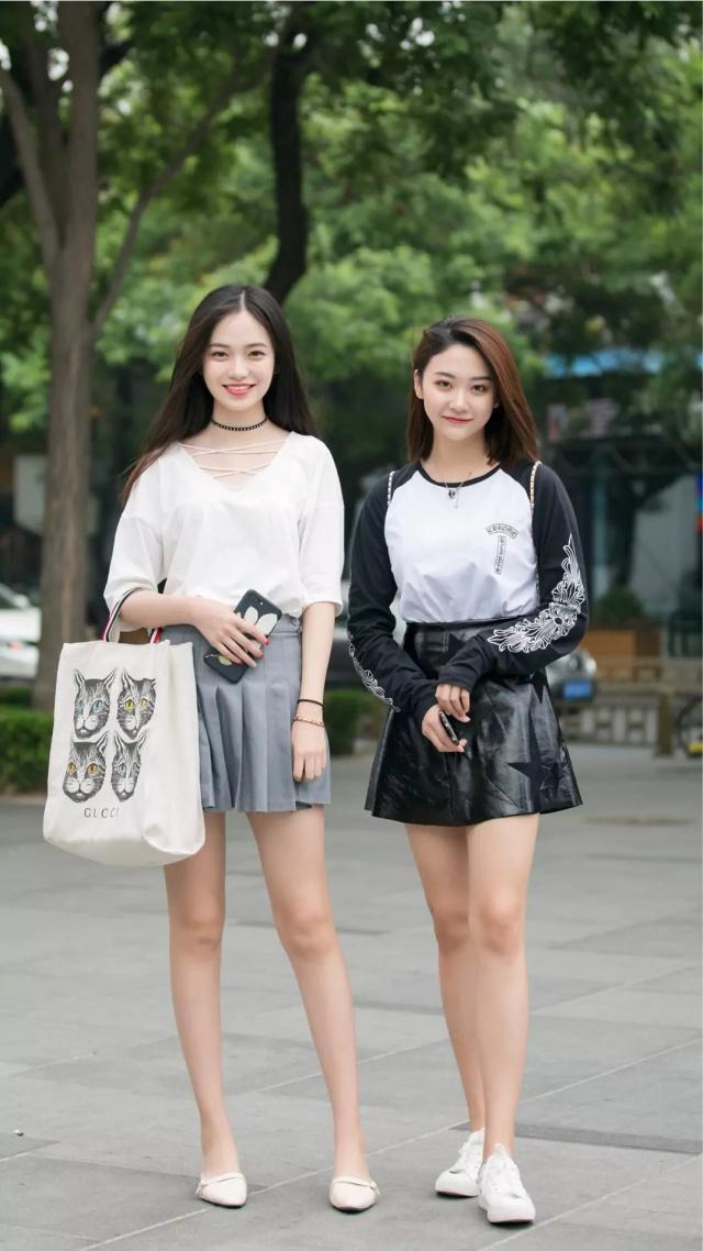 穿着|街拍气质模特美女,穿着让人心动的连衣裙,堪称女神