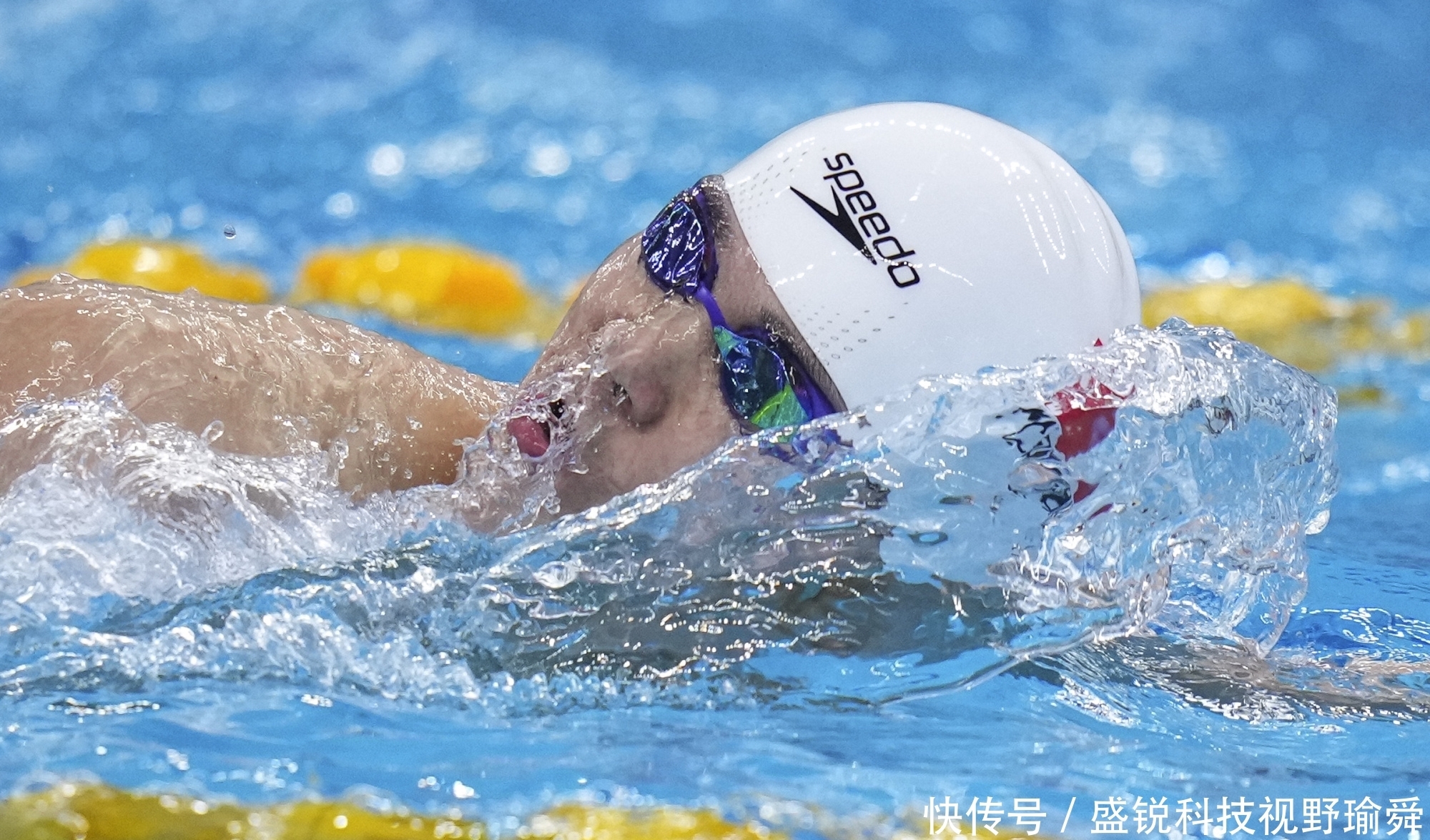 游泳--全国冠军赛:汪顺获男子200米自由泳冠军