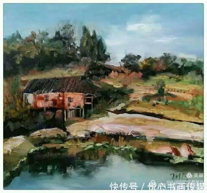 当代中国写意油画——蒋洪兵风景油画作品欣赏