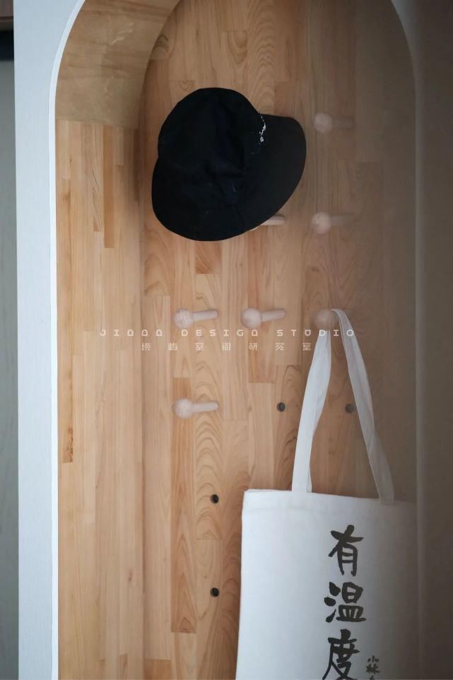 衣帽间|巧用玄关,引入西厨岛台,打造LDK式客餐厨的日式氛围家