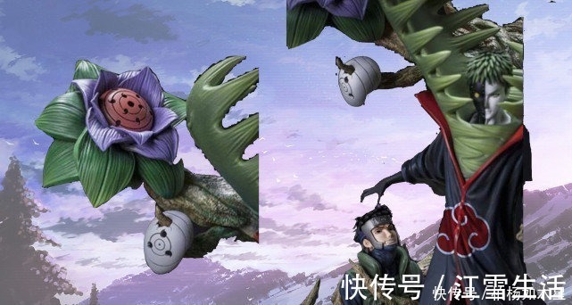 手办|晓组织两员大将手办,蝎的手办依旧冷酷,绝的手办充满彩蛋