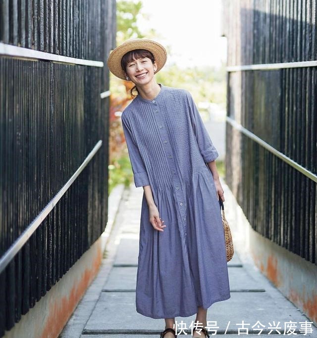 清新 日本主妇的夏季穿搭,清新优雅,适合40岁、50岁,穿出高级气场!