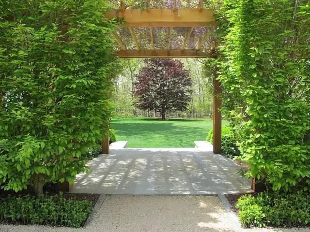 惬意|60款豪宅花园设计,自然安静的生活就该如此惬意