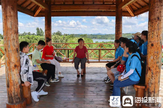 老梁煎饼坊|感悟郝峪模式，石大学子深入探索旅游模范村