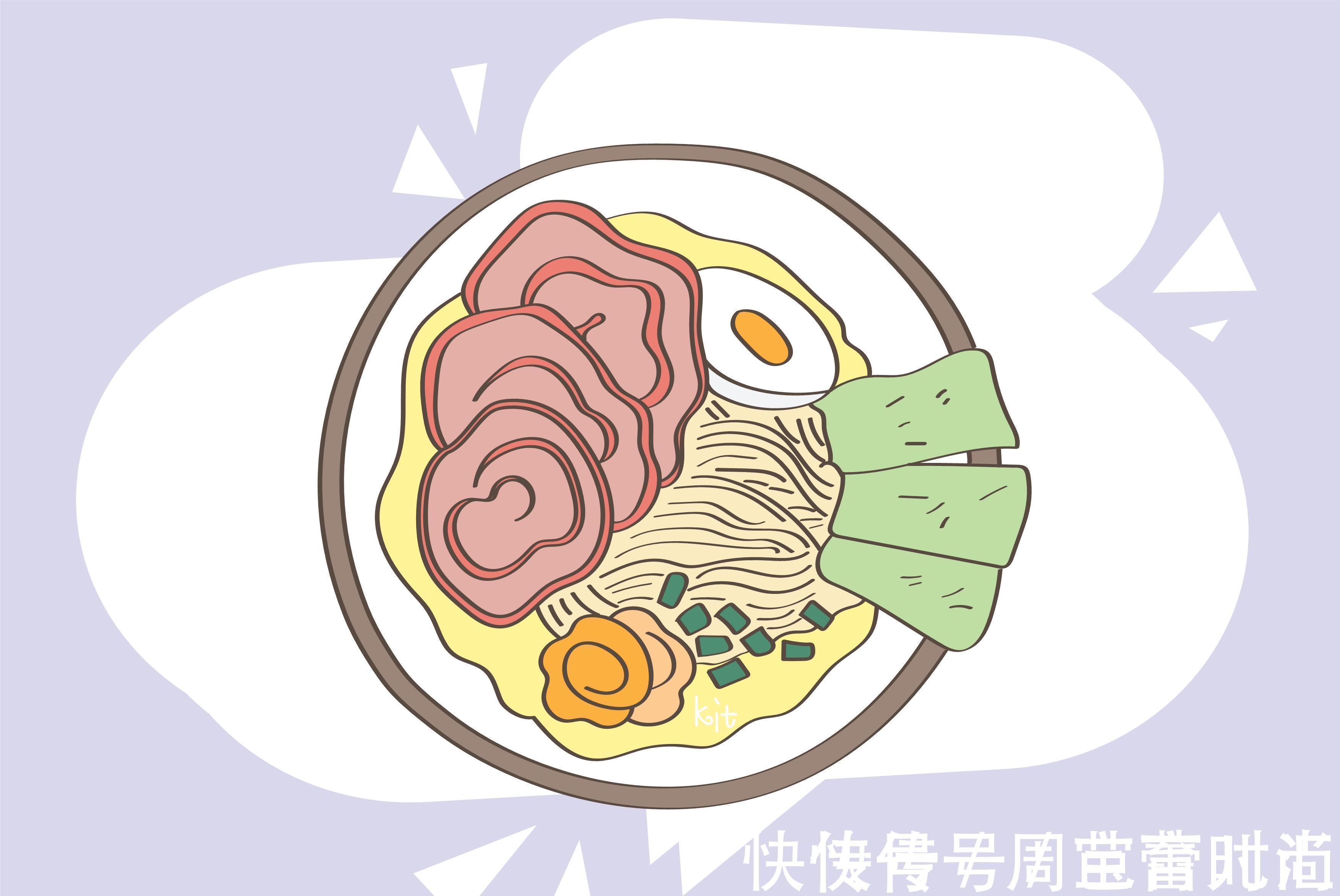 面条|孩子长得高不高?和早餐供应有关系,请远离这些食物