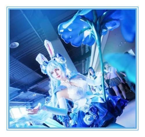 倾国倾城|漫展同样能出大片,大学生cos公孙离,抬腿时才知道啥叫倾国倾城