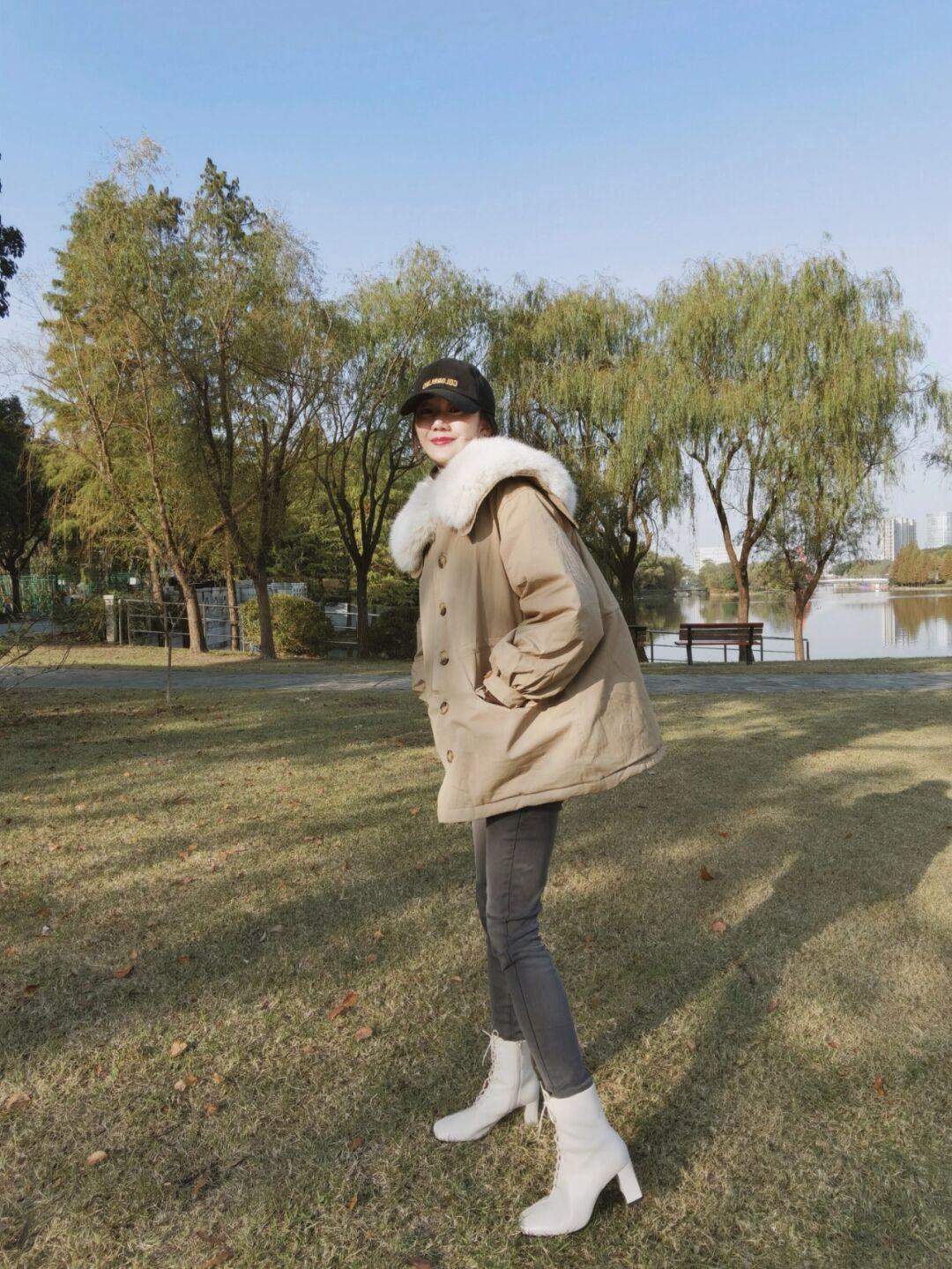 视觉效果 冬季外出穿“羽绒服”,这才是最佳穿法,实用百搭又气质