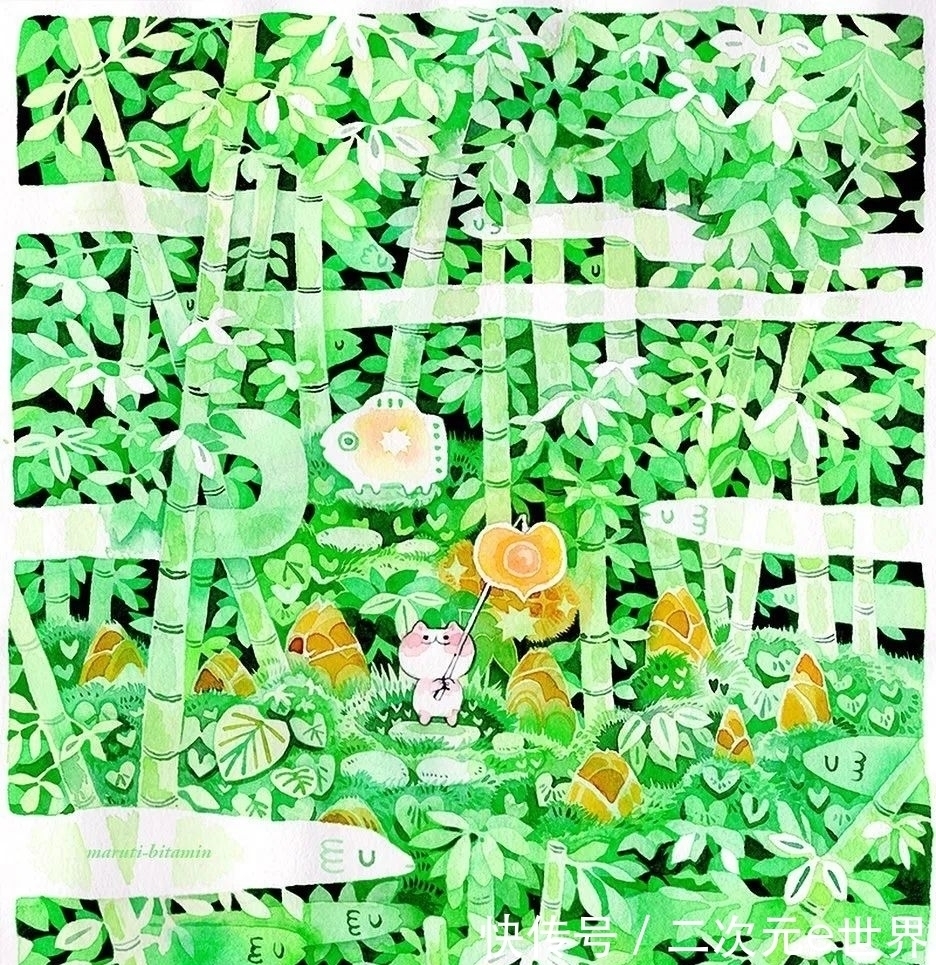 bitamin!每日插画 8年,从画渣到大神,不努力你永远不知道自己有多优秀