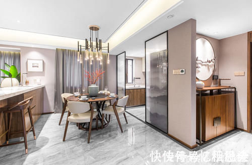 横厅|看完她家才知,没有红木与雕花的现代新中式,依然可以美到极致!