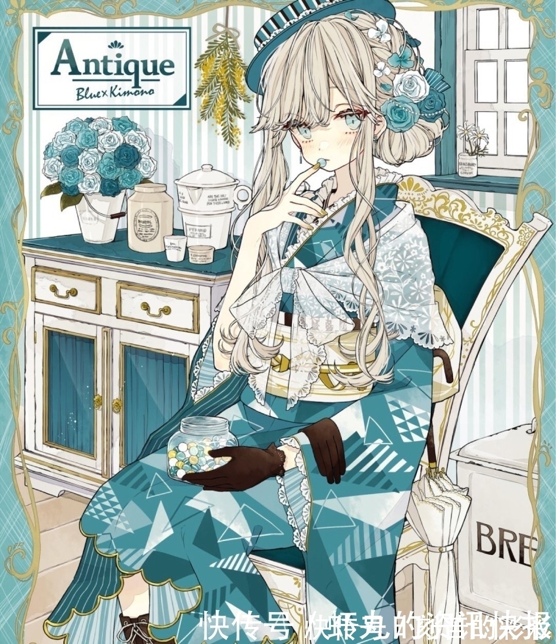 jiojio&独特的线条走向、鲜艳的配色,一眼就心动系列插画