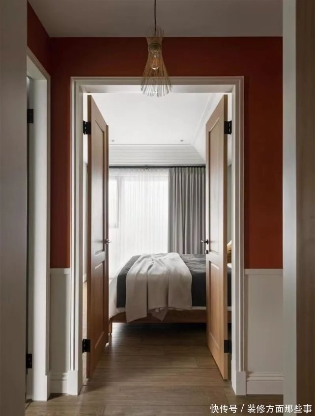 卫生间|看腻了日式北欧,来看看她家113㎡脏橘+墨绿的东南亚风吧