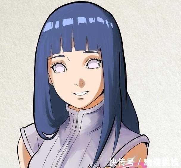 巨人|画师大佬用9种方式画雏田,火影版依然美,JOJO版被吐槽