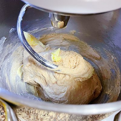 烫种黑糖麻薯吐司