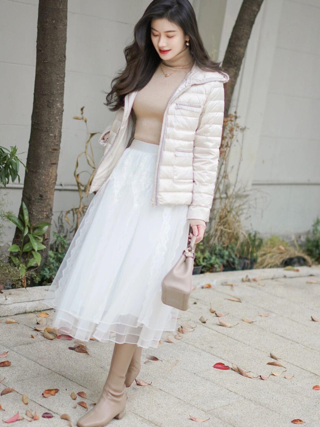 造型 兼顾风度和温度的羽绒服穿搭示范,时髦又显瘦,每一套都能照穿