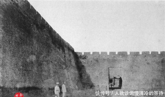清朝|老照片,1901年的山海关,这是清朝庚子事变后的山海关