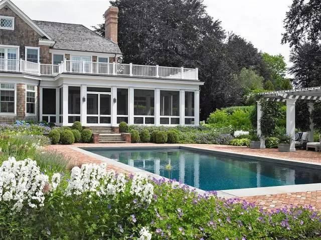 惬意|60款豪宅花园设计，自然安静的生活就该如此惬意