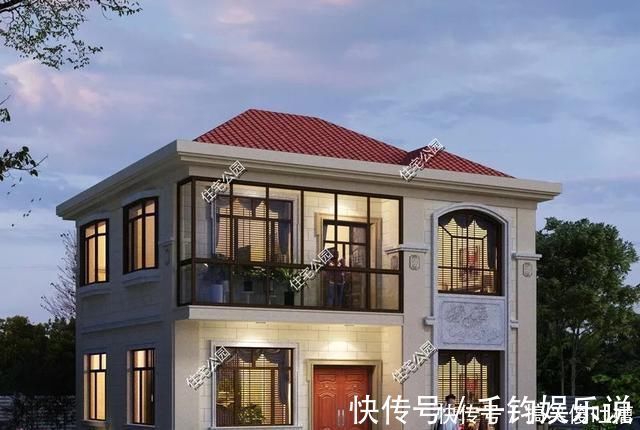 户型|农村建两层有什么好户型,20万之内能建好的5套小户型推荐