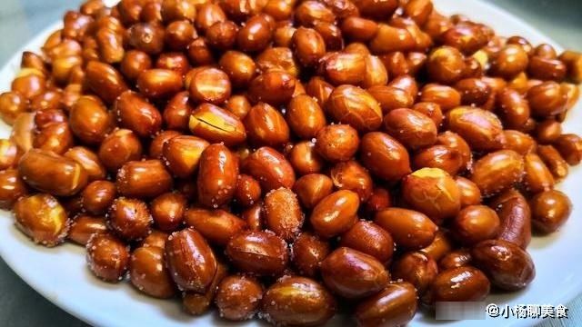 花生米|饭店传出来的油炸花生米秘方，按步骤做，花生嘎嘣脆，7天不回潮