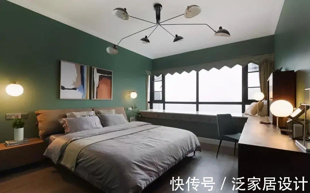墙面|越来越多人喜欢北欧风,这套127㎡莫兰迪色系装修超美