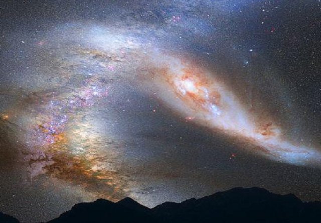 早了三十亿年！NASA表示：仙女座开始撞击银河系了