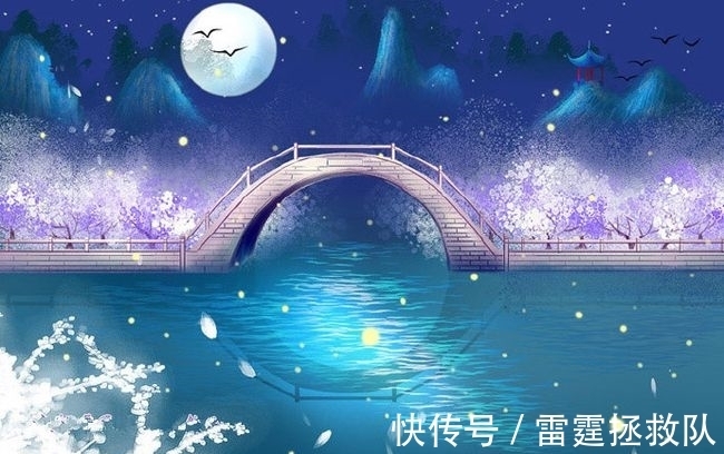 月色@明月皎皎,月色如水,读一读古诗中的阴晴圆缺