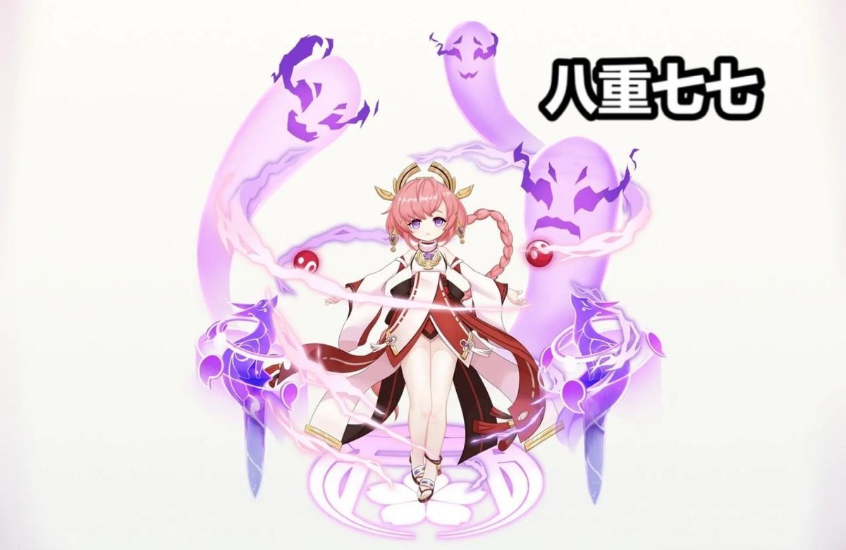 原神|原神:玩家熬夜COS八重神子,背景高度还原,手指的细节有亮点!
