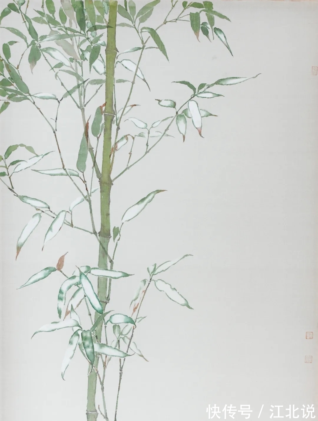 南田&李恩成没骨花鸟画，得南田先生之逸趣