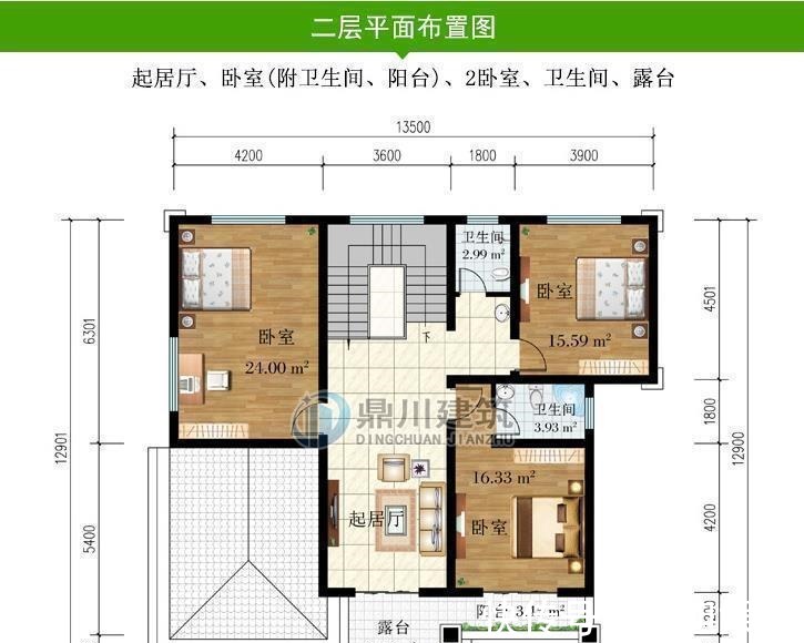 占地面积|5款新中式二层农村别墅，低调大气，中式传统美永不过时