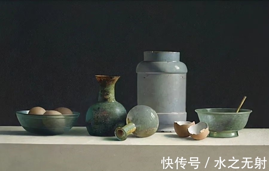 油画#荷兰当代超写实静物画家哈勒曼特的静物油画作品