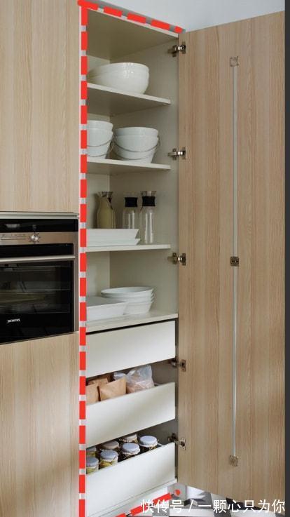 厨房|厨房别忘了预留这30cm,想好用、台面整洁,储物量增加全靠它!