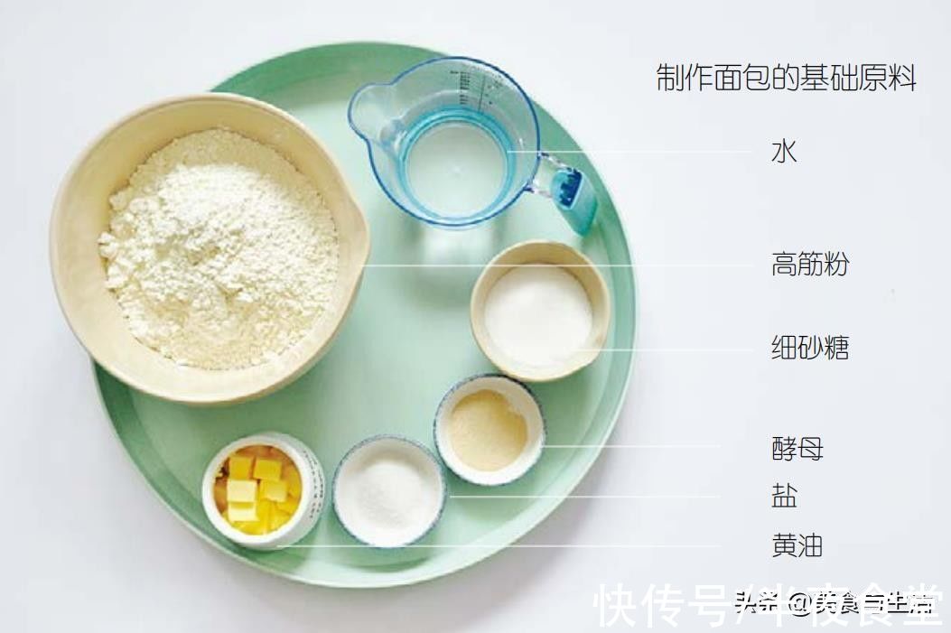 要做出好面包，这些原料必不可少，快来试试吧