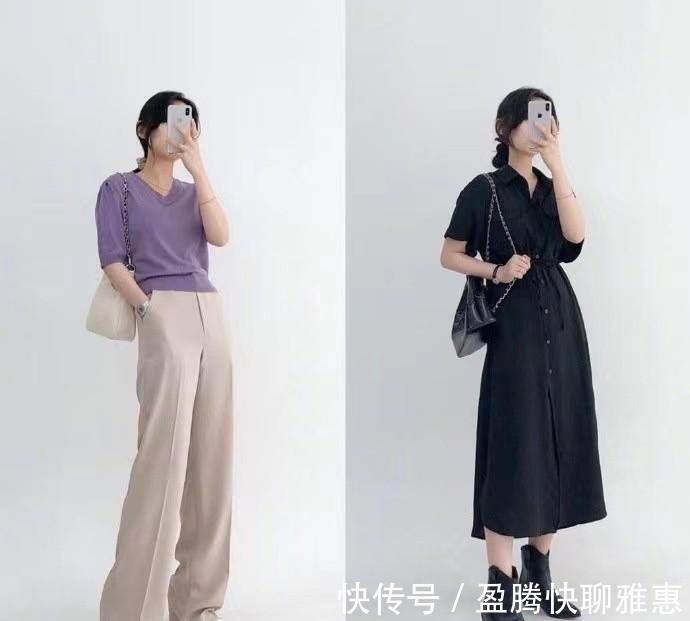 穿搭|简单也可以很显气质,18套简约风穿搭示范,休闲通勤都实用