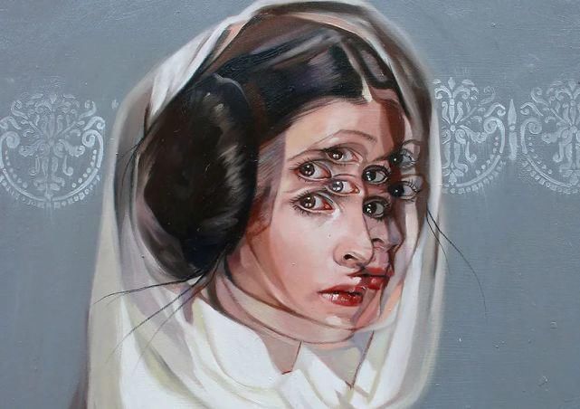 鬼点子|他的肖像画让人感到眩晕，陷入自我怀疑，需要多眨几次眼才能看清