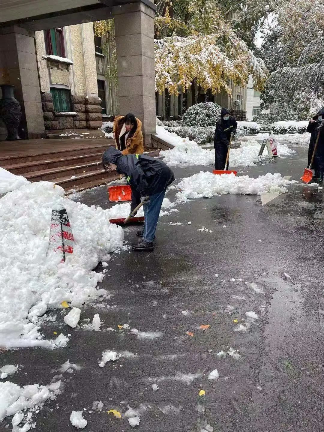 附属省立医院|不畏严寒除积雪 山东第一医科大学附属省立医院（山东省立医院）全力以赴确保就诊患者安全