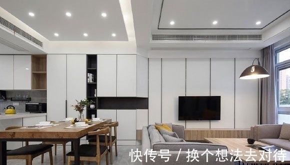 现代|180㎡现代风格装修很时尚,开放式空间设计,尽显大家风范!