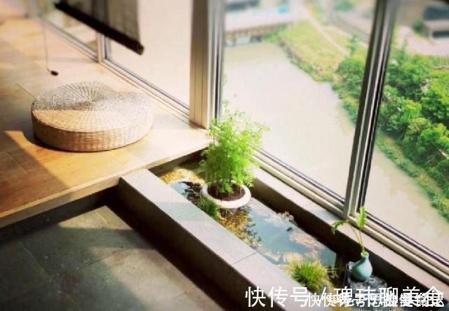 窗台|老公硬把阳台加宽了40cm，完工后美观又实用，估计你们没见过！