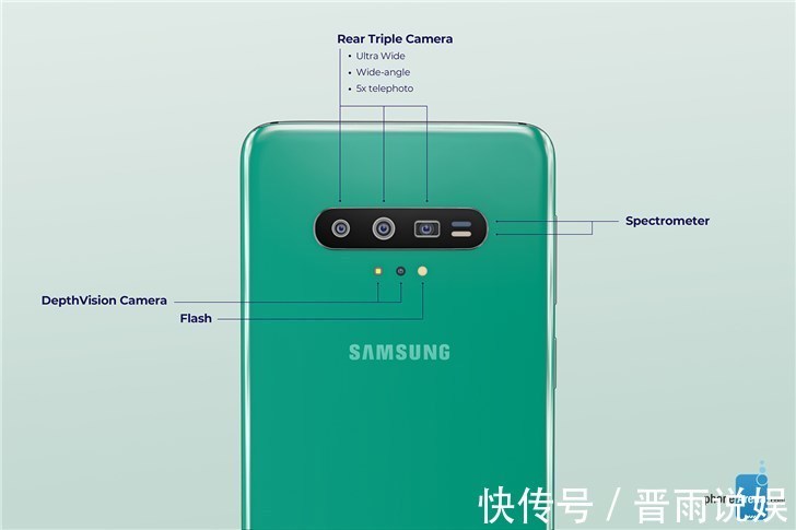 phone三星Galaxy S11渲染图曝光更强的相机、更窄的边框