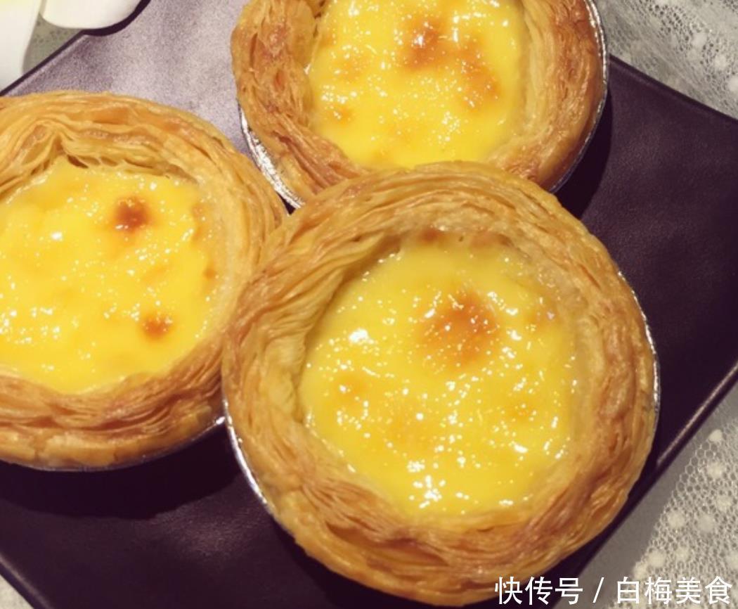 教你不用淡奶油做蛋挞，做法用料都超简单，想吃不用出去买了