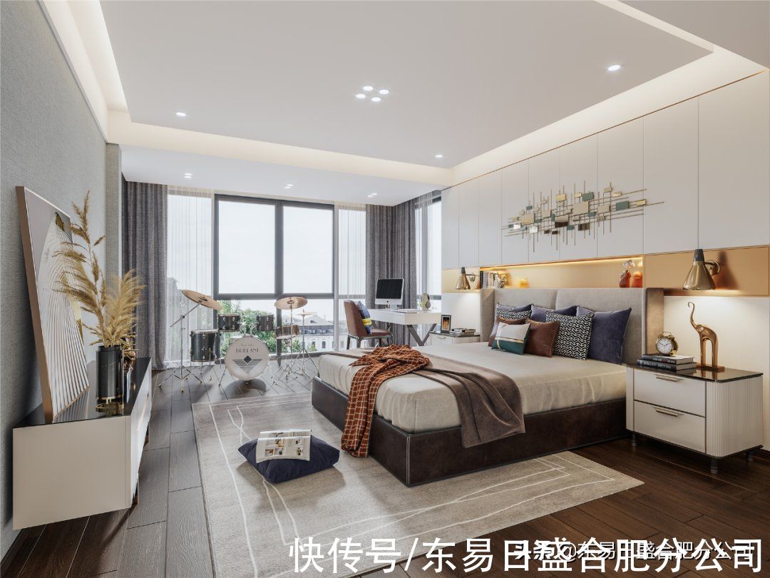 380㎡现代轻奢风别墅，挑空客厅设计很大气|旧房改造 | 别墅