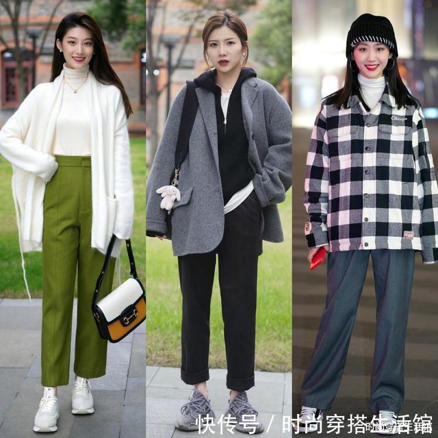 色系|立冬后,“运动鞋+裤子”这么穿,显高显瘦又时髦,很适合小个子