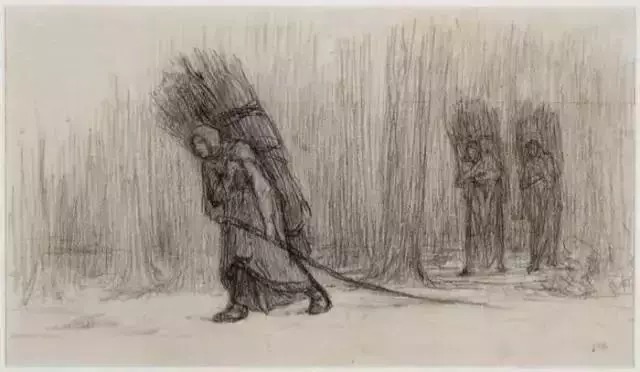 保罗·德拉罗什&法国画家 | 米勒最美素描