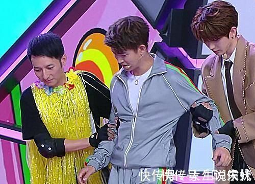 任嘉伦录《快本》成“最弱”,喊宋威龙兄弟,蔡徐坤也主动帮忙