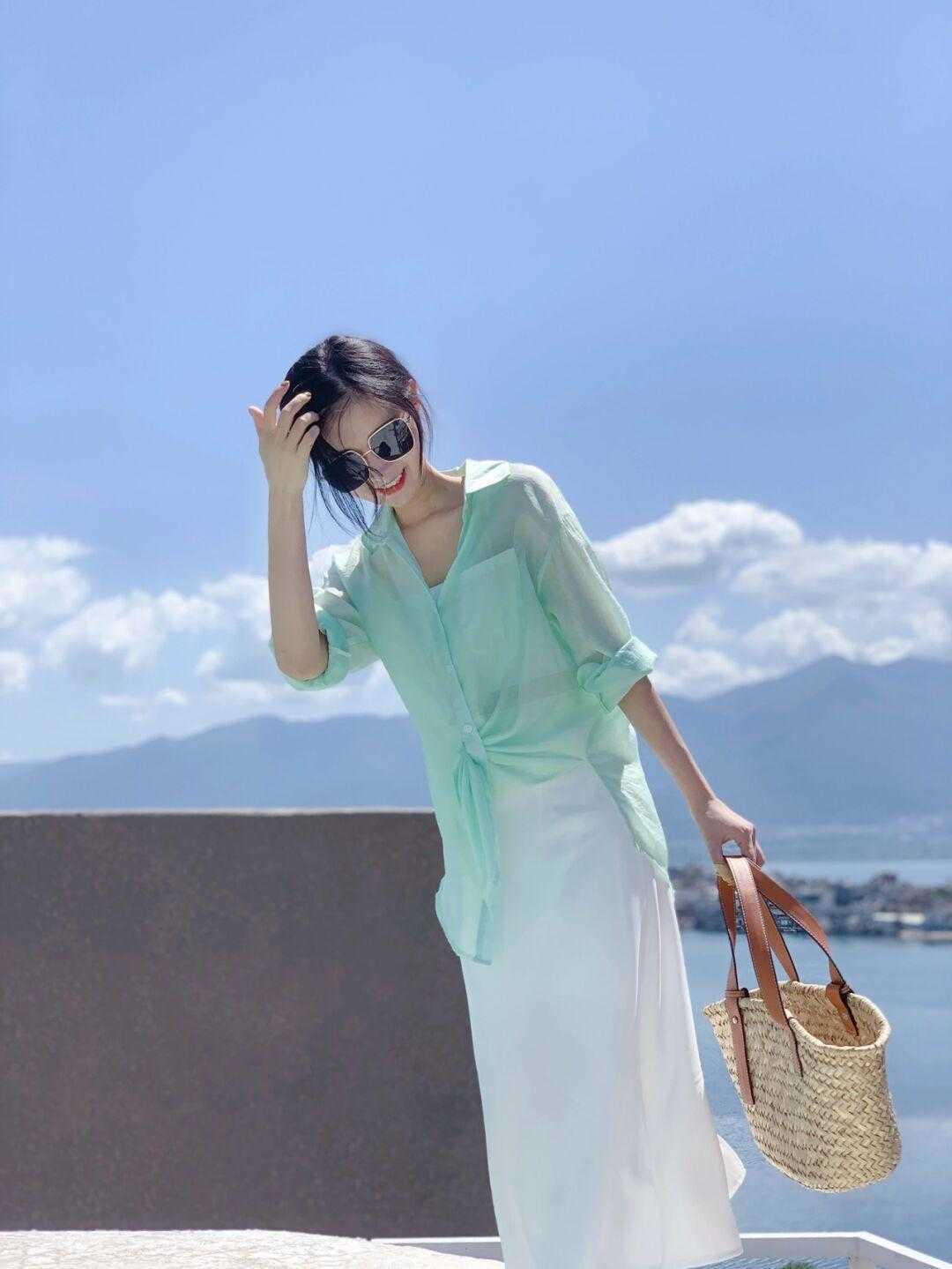 泡泡袖|一周教你夏日穿搭不重样，风格各异，时髦大气又有型