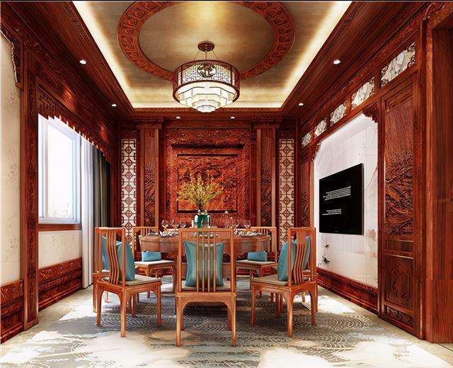 入户感|深圳发现一户人家，315㎡的中式别墅，屋内堆满了红木，太壕了