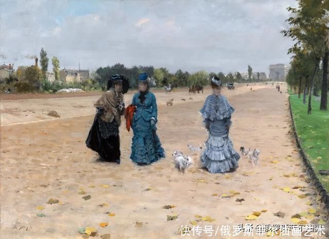 油画作品|意大利大画家德·尼蒂斯的油画作品，莫名的好看，耐看，非常喜欢